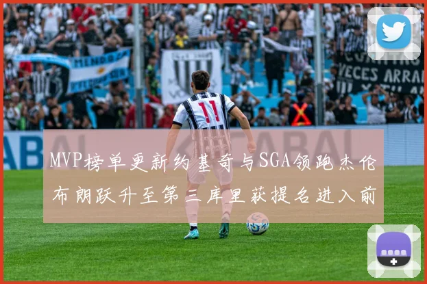 MVP榜单更新约基奇与SGA领跑杰伦布朗跃升至第三库里获提名进入前十